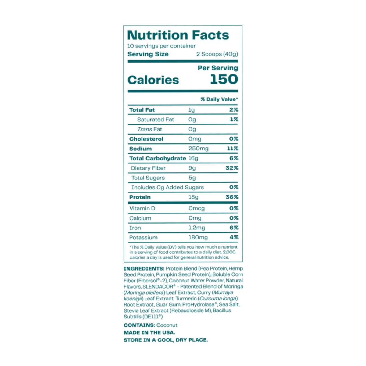 Encore Vanilla Protein