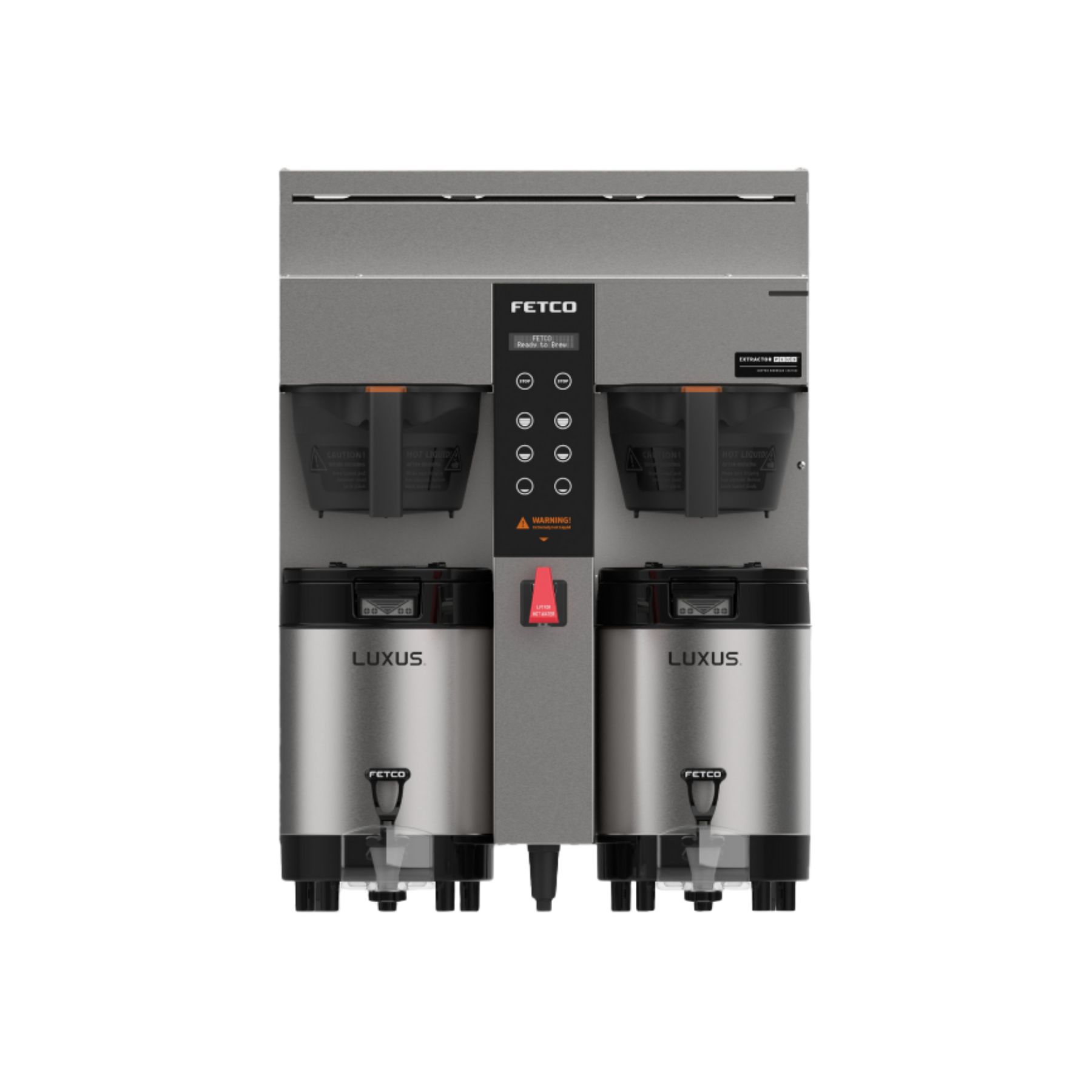 Fetco CBS 1232-Plus Series Twin Station Coffee Brewer (1 Gal)