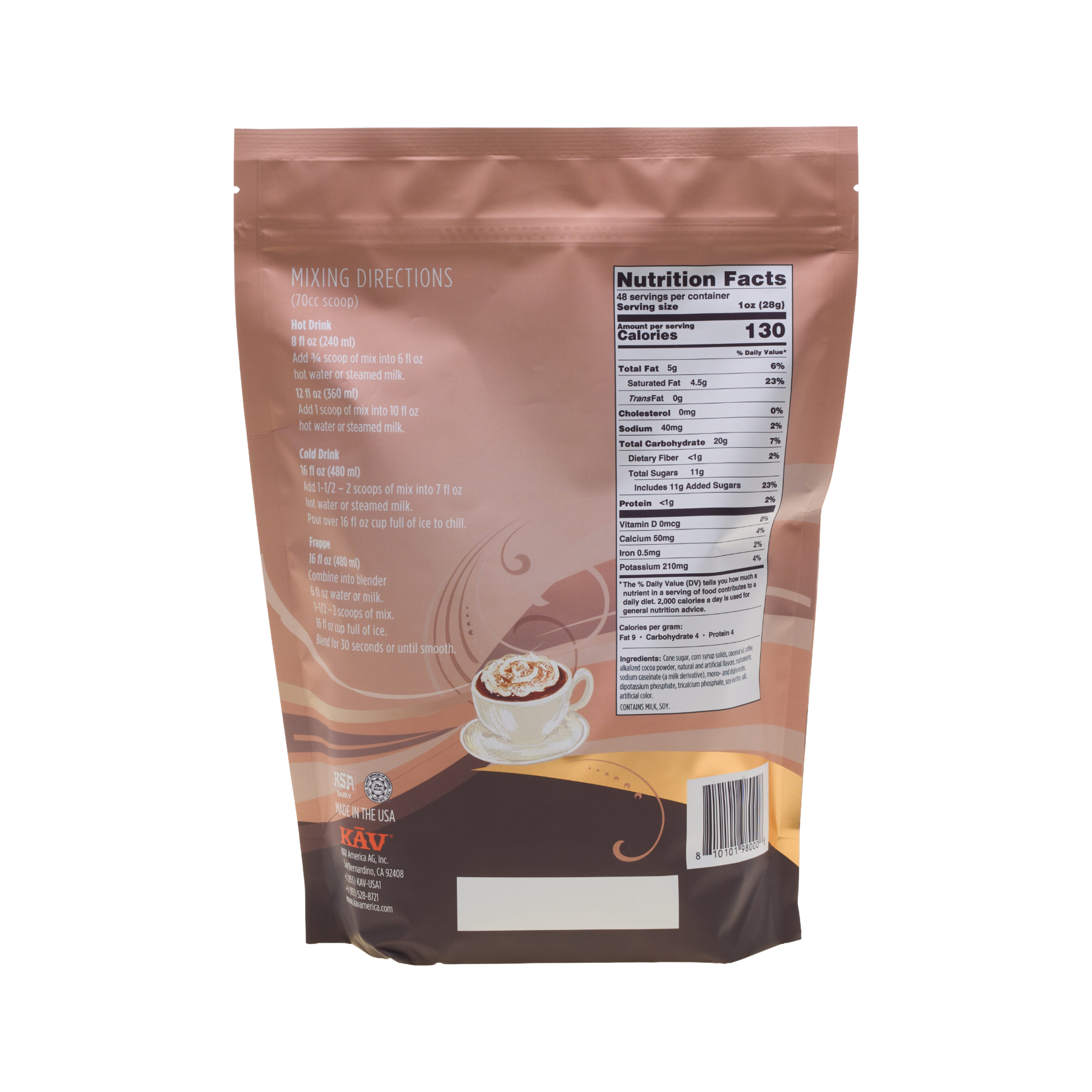 KAV Artisan Mocha Original