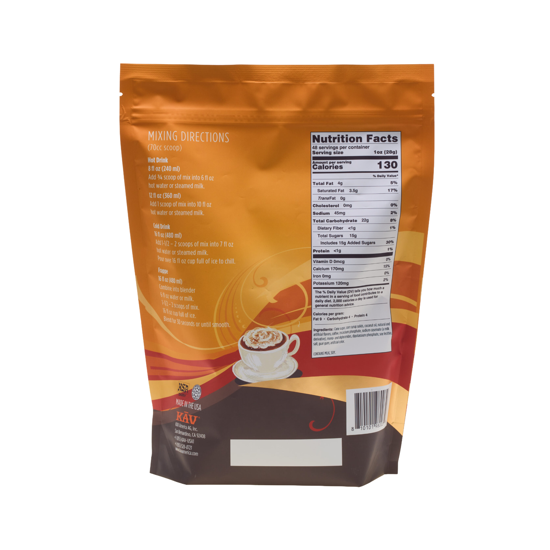 KAV Caramel Latte