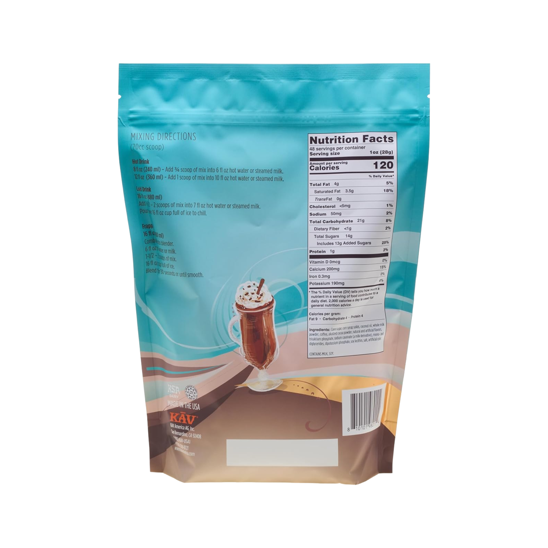 KAV Iced Blended Frappe Mocha