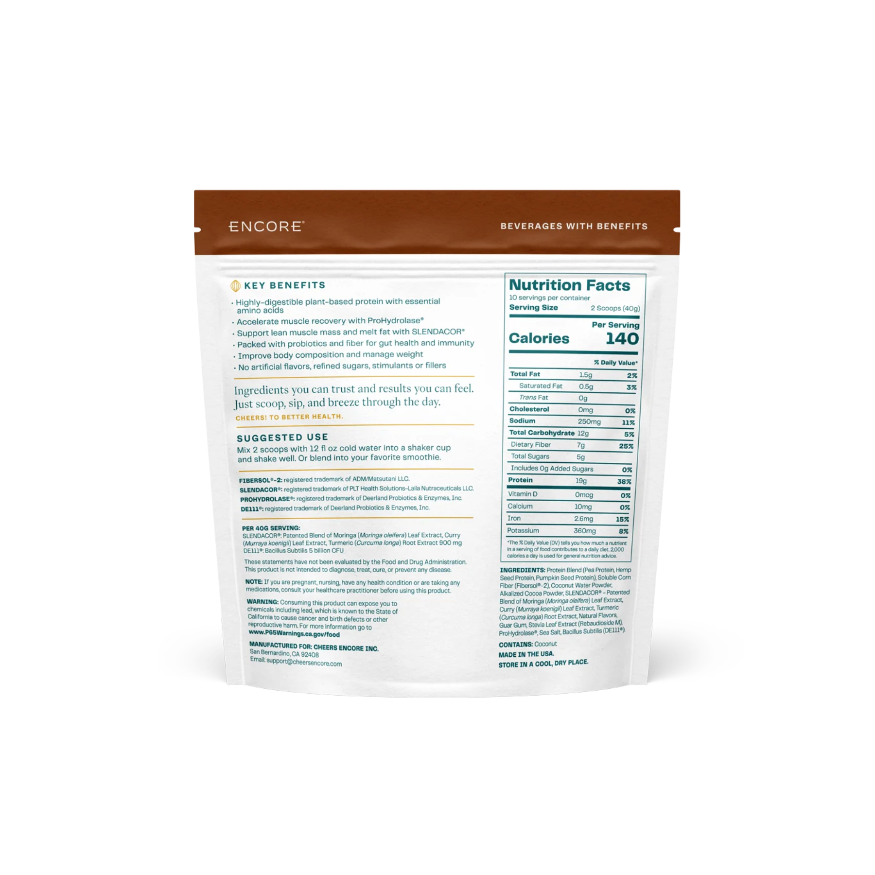 Encore Chocolate Protein