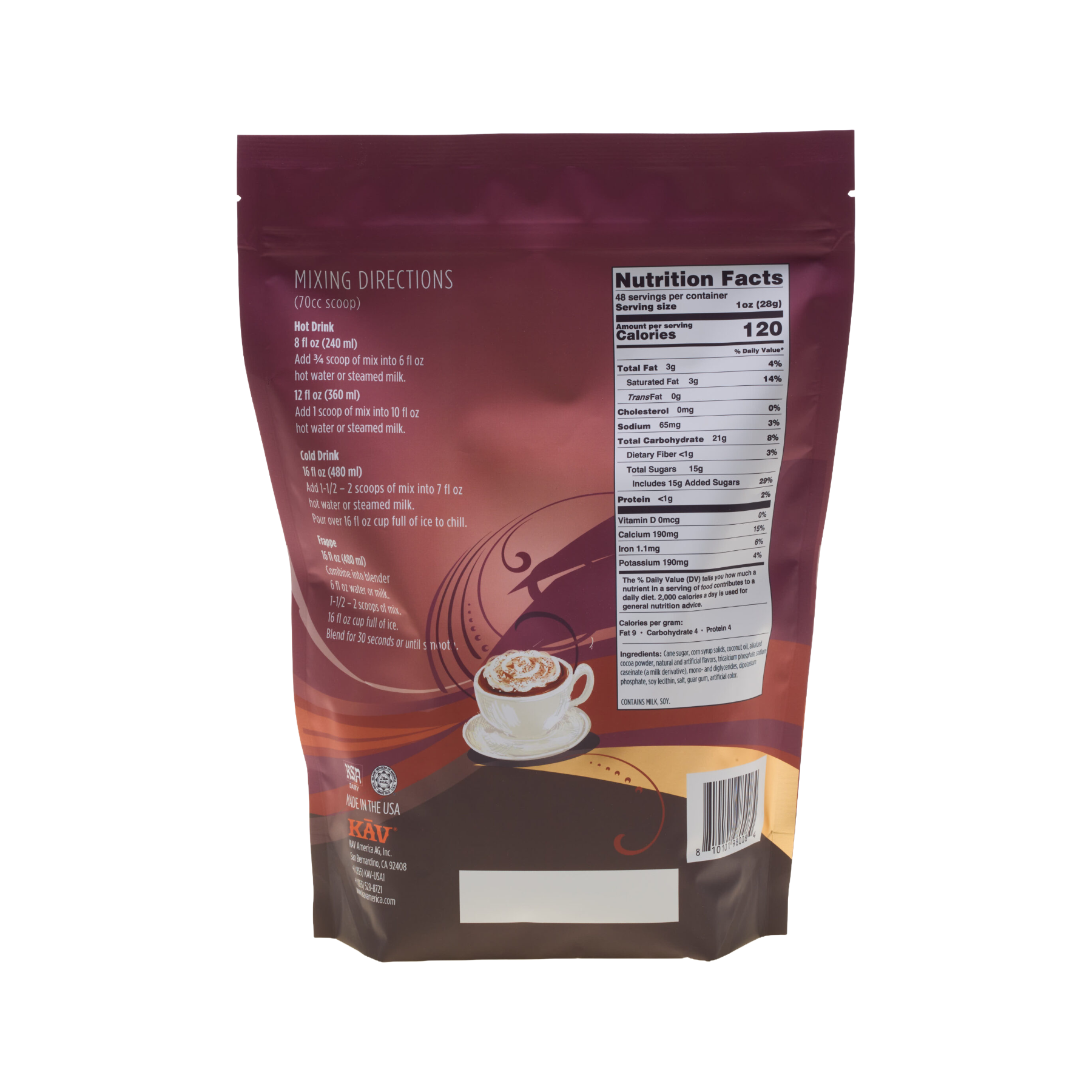 KAV Artisan Chocolate Truffle Cocoa