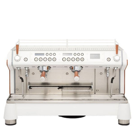 Conti Monte Carlo espresso machine, Multi-boiler technology with innovative pre-infusion system. TCI X-One, Compact, CC100 models.