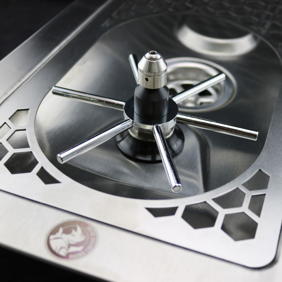 Rhino Coffee Gear Pitcher Rinser 600mm w/ SpinJet | Specialty