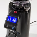 Eureka Olympus 75E espresso grinder showing two dose settings