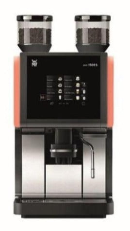 The WMF 1500S is the basic model for coffee indulgence. It is a fully automatic espresso machine that prepares high-quality coffee specialities, and it practically operates itself.